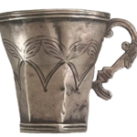 Edmund Pendleton Silver Cup and Excavated Artifacts