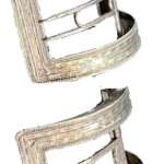Patrick Henry Silver Shoe Buckles