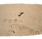 USS Constitution’s Cloth from Sail and Wood from her Hull