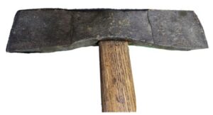 Early Bible and Forged Ax owned by Jacob Camper