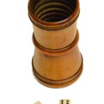 Bone Dice and Tumbler