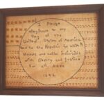 Revolutionary War Needlework 1892