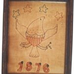 Revolutionary War Needlework 1876