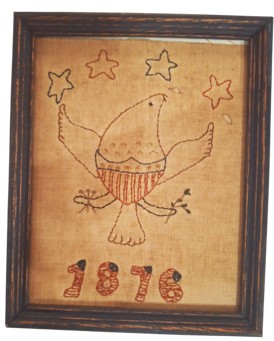 Revolutionary War Needlework 1876