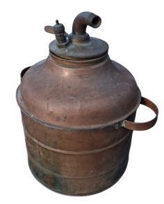 19th Century Appalachian Mountain Copper Still with Worm