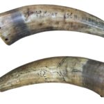 Revolutionary War Powder Horn