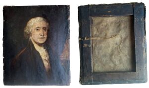 SOLD - 18th Century Oil Painting of President/General George Washington