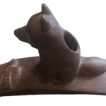 Fox Effigy - Hopewell Pipe – Sullivan County, IN